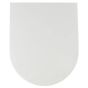 B Q GoodHome Cavally White  Soft close Toilet seat and Cover with Fittings ONLY 5059340155982