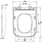 Bathstore Cedar Soft Close Quick Release Toilet Seat and Cover 558837