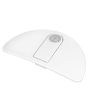 Cistern cover with flush button