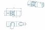 Croydex Universal Riser Rail Slider Chrome AM710141 / PO57761