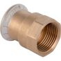 GEBERIT Mapress Copper Adpt w/ F.I. FKM d22mm Rp3/4