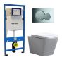 Geberit UP 320 Toilet set - Alexandria Sigma-01 White - Built-in WC Wall-hung toilet  DC2469