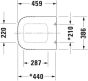 Duravit P3 Comforts toilet seat 0020390000