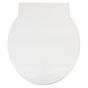 Bathstore Euro Trio Soft Closing Toilet Seat & Cover White - 41200100778 | Stylish Bathroom Upgrade