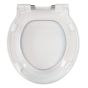 Bathstore Euro Trio Soft Closing Toilet Seat & Cover White - 41200100778 | Stylish Bathroom Upgrade