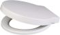 Euroshowers 87360 Round Soft Close Toilet Seat White 400 mm x 420 mm