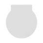 Euroshowers 87360 Round Soft Close Toilet Seat White 400 mm x 420 mm