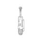 Fluidmaster PRO820UK Mechanical Dual Flush Valve / 5011629016506
