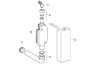 Geberit 152.768.11.1 – Siphon Seen, with hose connection and Cap 152768111