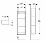 Geberit 502.328.JK.1 iCon Towel Rail 