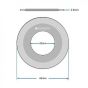 Geberit 816.418.00.1  816418001 Clear 63x32mm
