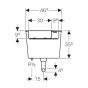 Geberit Concealed Cistern  109.722.00.Z new