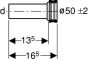 Geberit connection piece 152608461