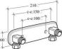 Gustavsberg, Wall rail, external thread, G20,   8128934