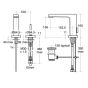 Ideal Standard A4477AA Chrome SIMPLY U Single Lever Washbasin Mixer