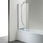 IDEAL STANDARD NEW CONNECT 820 X 1400MM ANGLE BATH SCREEN T9923E0