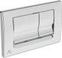 Ideal Standard Solea WC plate R0108AA 245x17x160mm, mechanical, chrome
