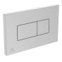 Ideal Standard Solea WC plate R0110AA 230x10x146mm, pneumatic, chrome