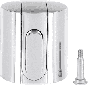 Ideal Standard Spares VOLUME HANDLE THERM.CHROME A962871AA