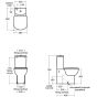 Ideal Standard Tempo Soft Close Toilet Seat T328701