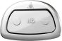 Ifö Sign flush button bright chrome, double flush 609446684