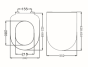 Japar Caprı Soft Close Toilet Seat and Cover 53033