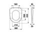 Jika Cubito Style H8904220000631  WC seat and cover duroplast Slowclose