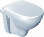 Keramag Closet 4plus 202 010 000 Toilet Seat and Cover