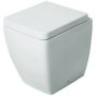 KERASAN TOILET SEAT WITH CHROME HINGES STANDARD CLOSE 3289