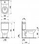 Laufen Pro Close Coupled WC Toilet  H8299510008711