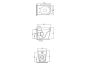 Olympia Sistema tutto EvoToilet Seat and cover with Hinges Only Soft Closing