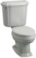 PORTRAIT TOILET SEAT  WITH PLASTIC HINGE  WHITE - E6574-00 JACOB DELAFON KOHLER 6574-00  3440890193166