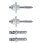 Rawlplug Frame fixing (Dia)12mm Pack 5010445674808