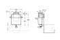 ROCA Low height concealed cistern A890121200