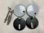 Saneux Seat Hinges for SP.UNI.011 - Seat Fixings For UNI 66102W Slim Seat