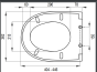 SCHWAB TOILET SEAT D-STAR 300001