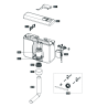 Schwab Exposed flushing cistern AP 410