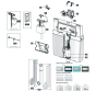 Schwab Concealed flushing cistern 198.0400