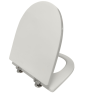 Simas Luna Toilet Seat & Cover Polyester Resin S417P01/E - White- NOT ORIGINAL