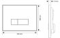 SIAMP / Moods Album Flush Plate Flat Grey DIAC0046