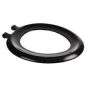 Sonata seat only with stainless steel hinge - Black SSO53BL