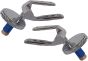 Sphinx 450 S8H95800R set of 2 hinges for toilet seat chrome