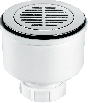 McAlpine 90mm Vertical Shower Trap ST90CPB-S-V