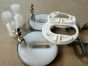 Toilet seat hinges or fixings used for attaching a toilet seat to the pan A996584