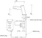 Twyford SF2105CP Sola Touch Tap Electronic MonoBlock