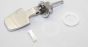 Vernon Tutbury Toilet Cistern Syphon Lever Chrome 0024714