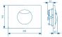Villeroy and Boch SANIT SMALL push button WHITE S703 16.703.01.0000