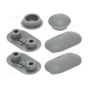 Villeroy and Boch Sentique 9220 82 00 Buffers for seat and cover