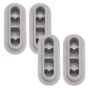 Vitra Toilet Seat and cover Buffers Toilet Lid Gray Stoppers 0804771 (SOLD AS SINGLE)