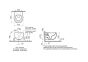 Vitra Memoria Rim-ex White Wall Hanging Closet  Toilet  (54 cm)